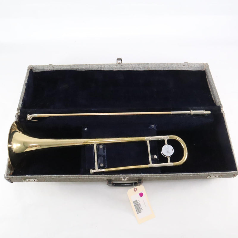 C.G. Conn Model 6H Professional .500 Bore Trombone in Lacquer SN H92580 ELKHART- for sale at BrassAndWinds.com