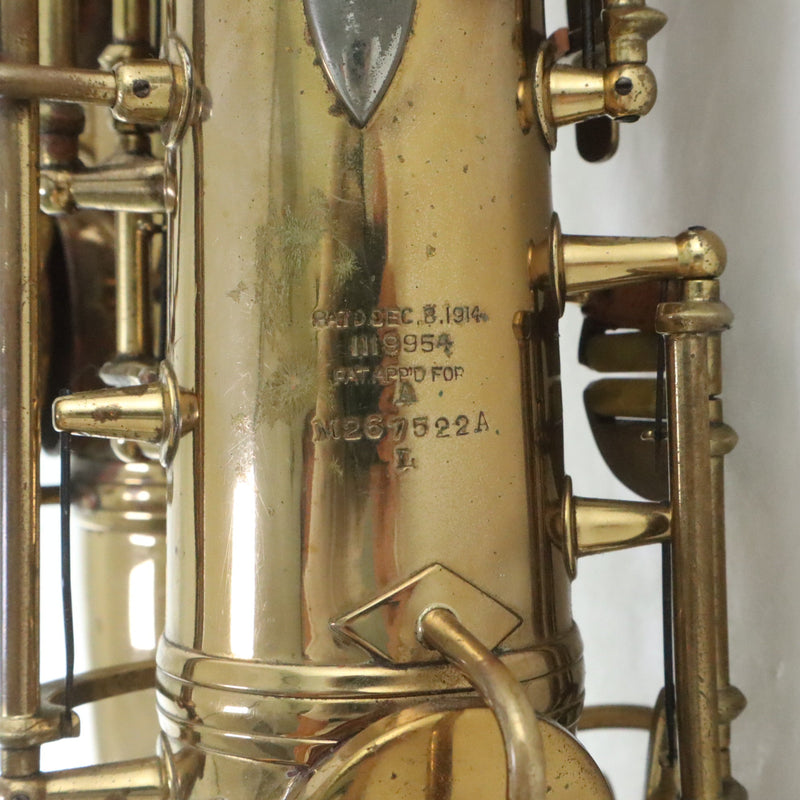 C.G. Conn Model 6M Professional Alto Saxophone SN 267522A ROLLED TONE HOLES- for sale at BrassAndWinds.com