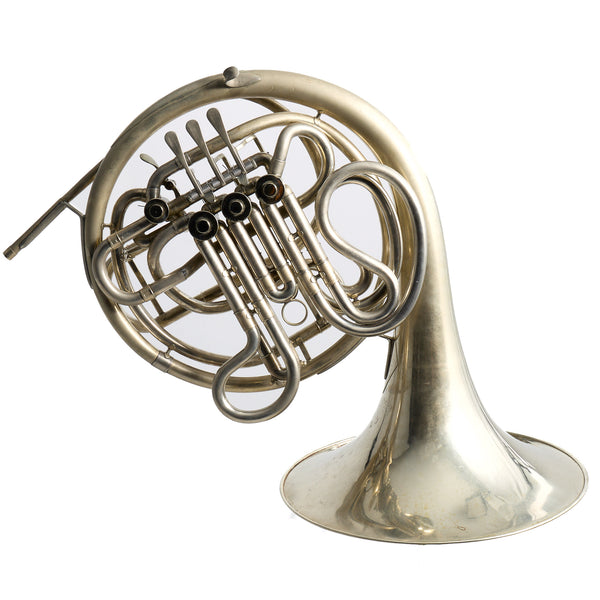 C.G. Conn Model 8D Professional Double French Horn SN 382166 NICE- for sale at BrassAndWinds.com