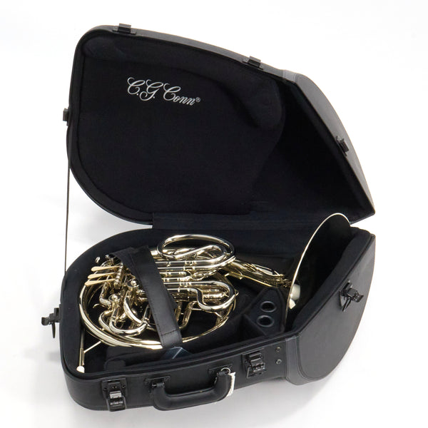 C.G. Conn Model 8D Professional Double French Horn SN 662065 SUPERB- for sale at BrassAndWinds.com