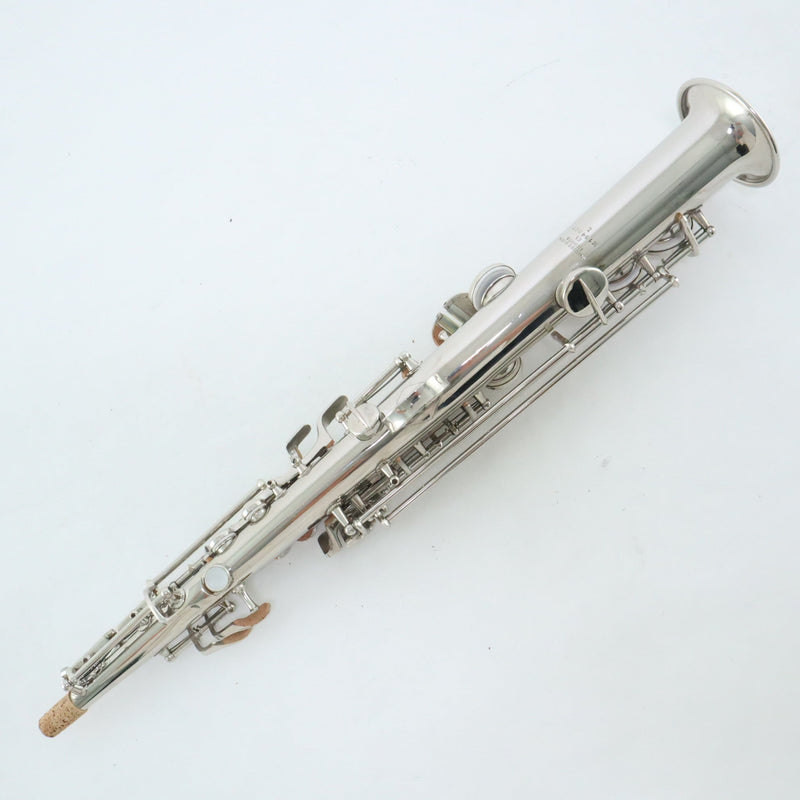 C.G. Conn New Wonder II Eb Sopranino Saxophone in Nickel Plate SN 154007 GORGEOUS- for sale at BrassAndWinds.com
