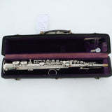 C.G. Conn New Wonder II Eb Sopranino Saxophone in Nickel Plate SN 154007 GORGEOUS- for sale at BrassAndWinds.com