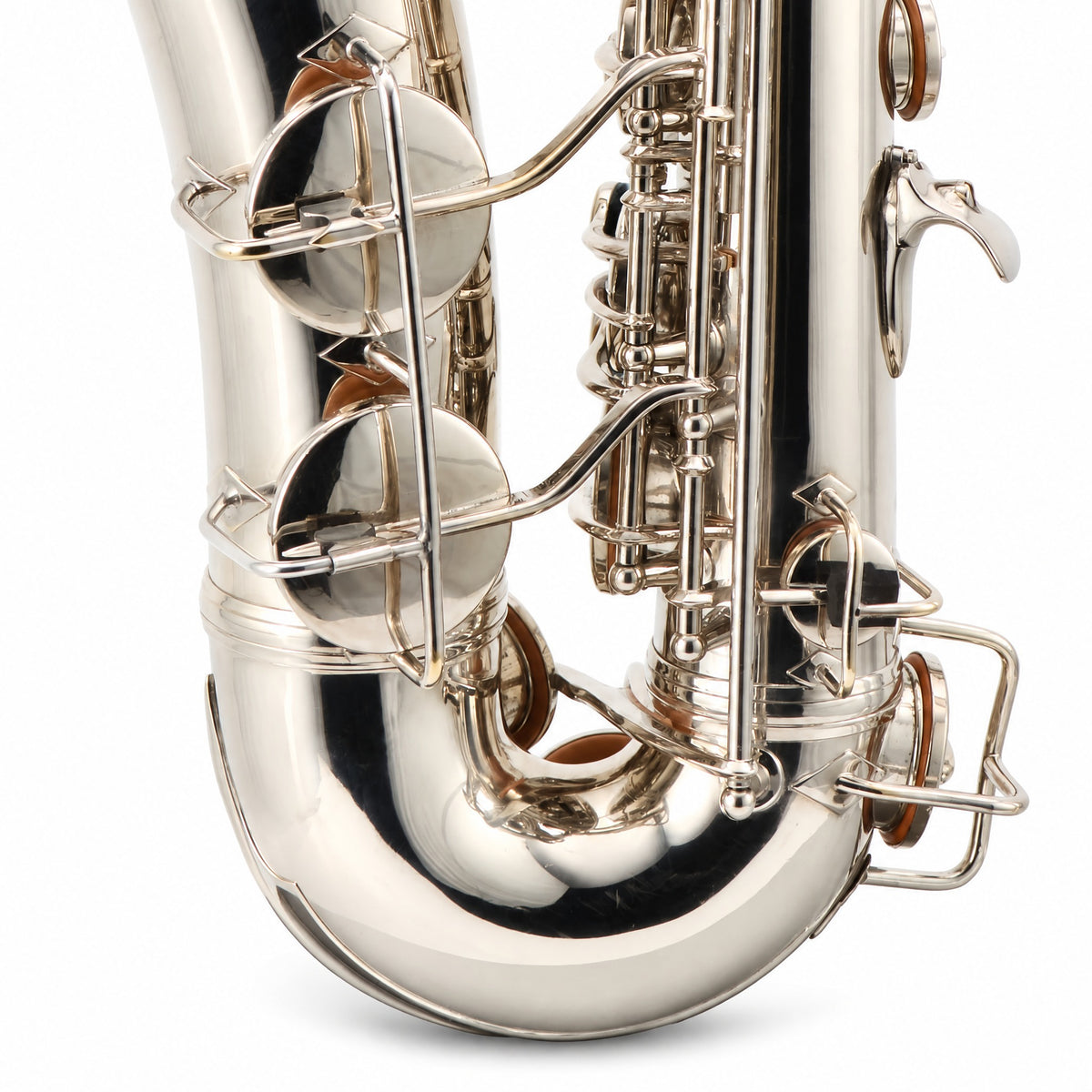 C.G. Conn Transitional Professional Alto Saxophone in Silver Plate