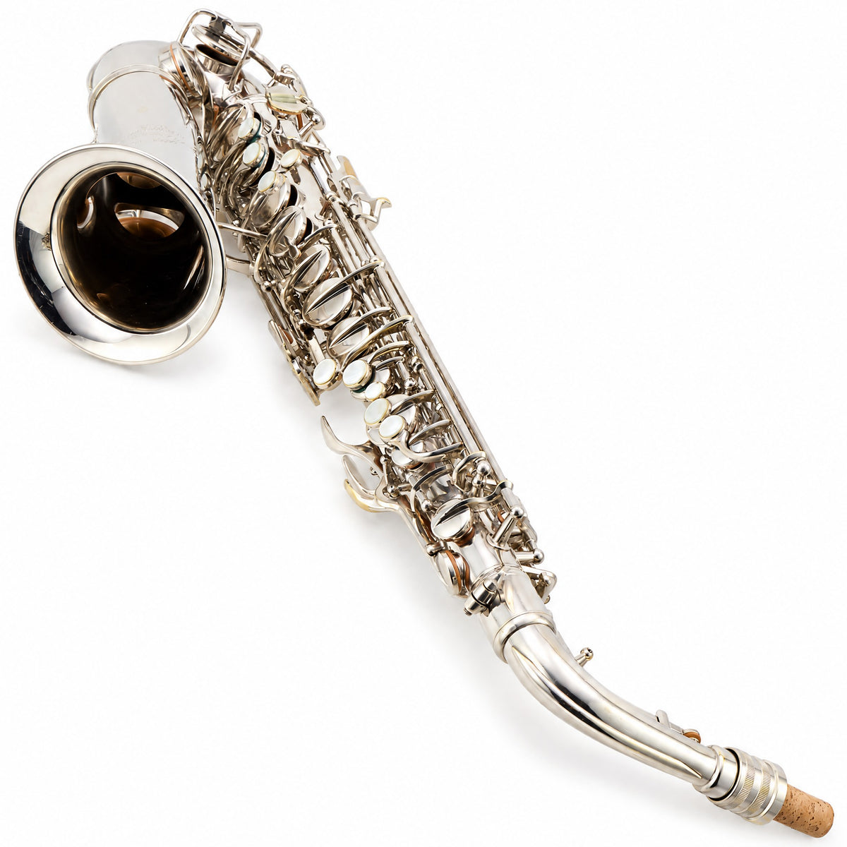 C.G. Conn Transitional Professional Alto Saxophone in Silver Plate