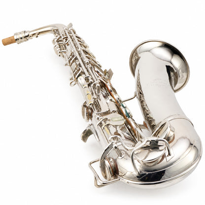C.G. Conn Transitional Professional Alto Saxophone in Silver Plate