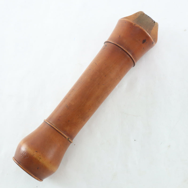 Cahusac Alto Recorder Circa 1750 EXELLENT! HISTORIC COLLECTION- for sale at BrassAndWinds.com