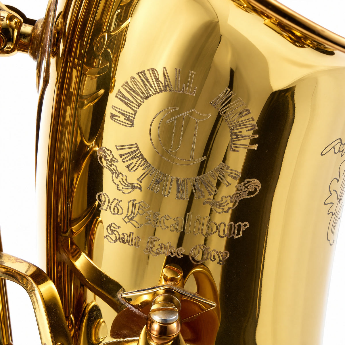 Cannonball 96 'Excalibur' Alto Saxophone in Gold Lacquer