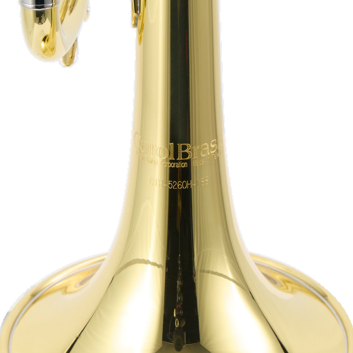 CarolBrass 5260H Professional Bb Trumpet in Gold Lacquer