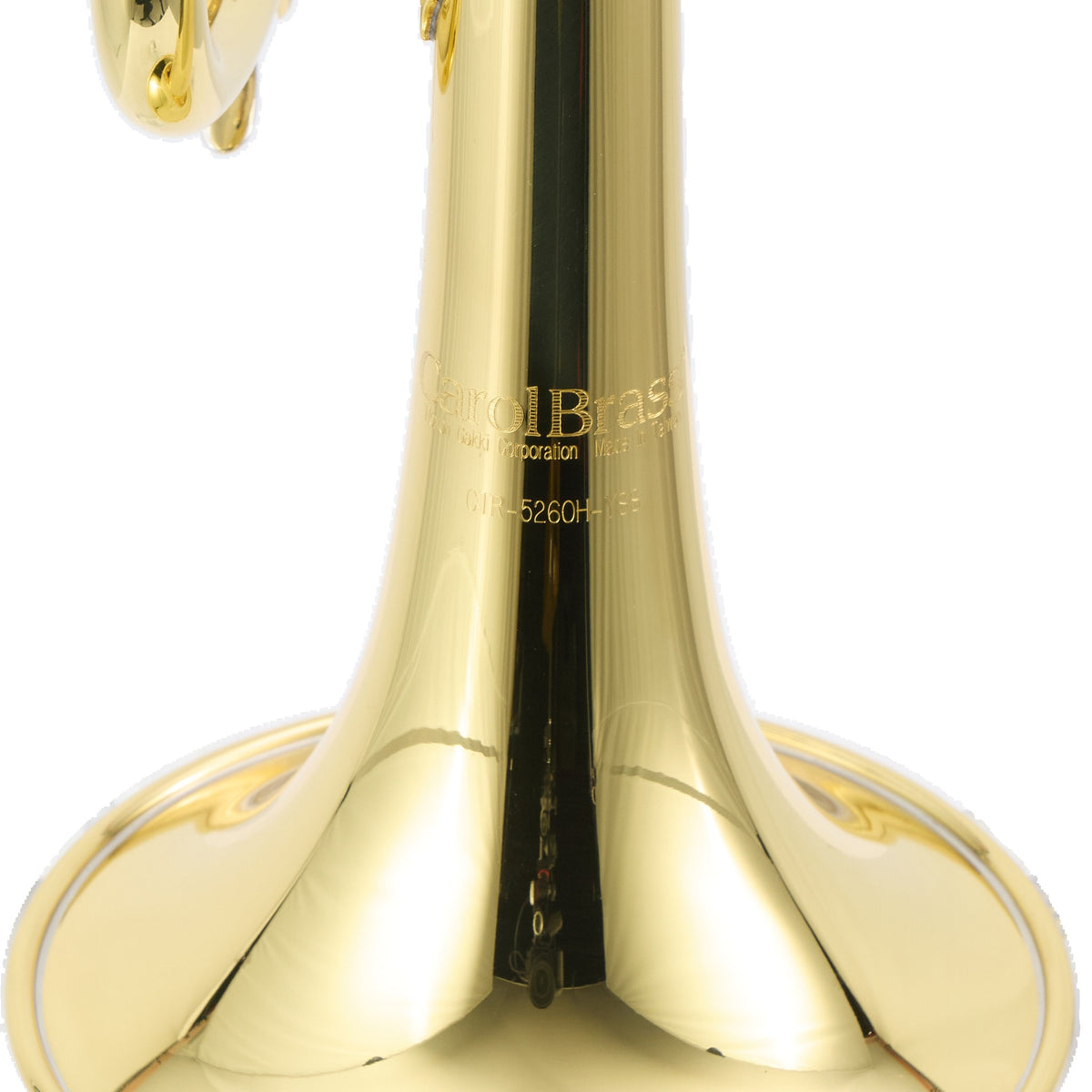 CarolBrass 5260L Professional Bb Trumpet in Clear Lacquer