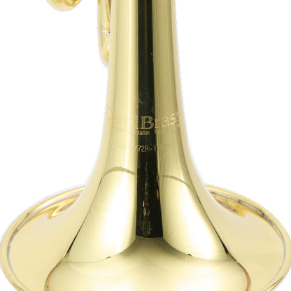 CarolBrass 7772R Professional C Cornet in Clear Lacquer