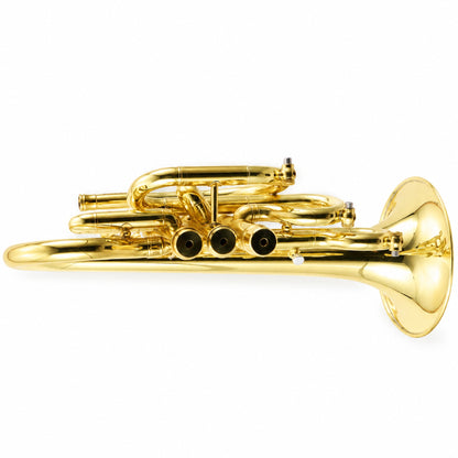 CarolBrass 7772R Professional C Cornet in Clear Lacquer