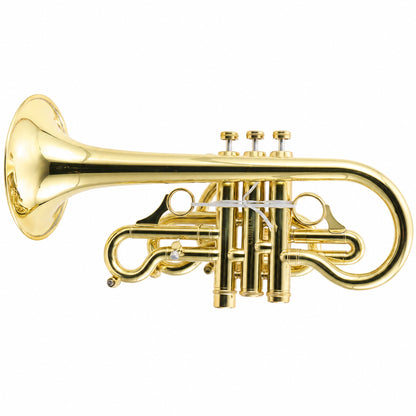 CarolBrass 7772R Professional C Cornet in Clear Lacquer