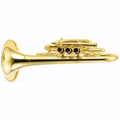 CarolBrass 7772R Professional C Cornet in Clear Lacquer