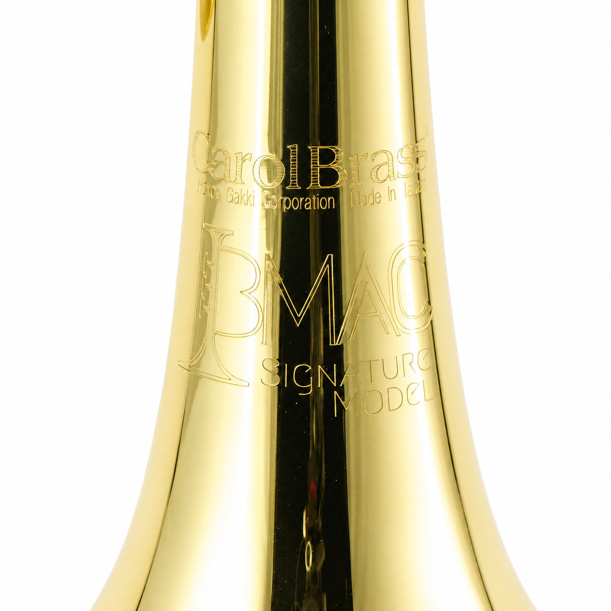 CarolBrass BMAC 'Brian MacDonald' Professional Bb Trumpet in Gold Lacquer