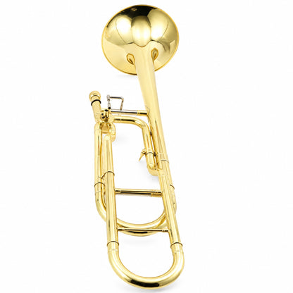CarolBrass CTB-3039-YSS Bb/F Intermediate Tenor Trombone in Clear Lacquer