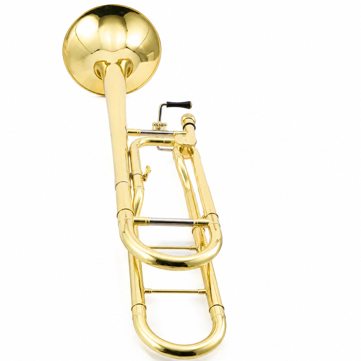 CarolBrass CTB-3039-YSS Bb/F Intermediate Tenor Trombone in Clear Lacquer