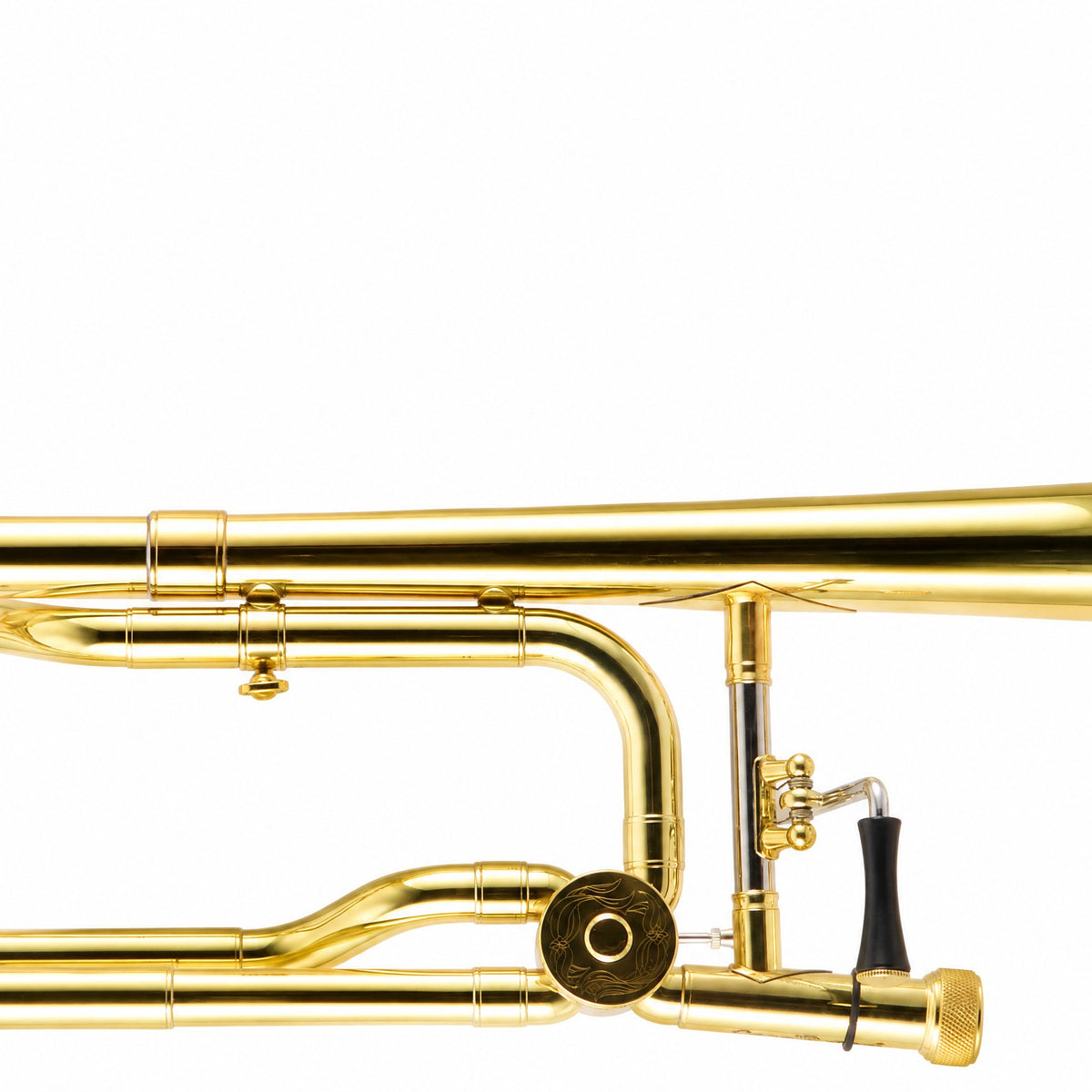 CarolBrass CTB-3039-YSS Bb/F Intermediate Tenor Trombone in Clear Lacquer