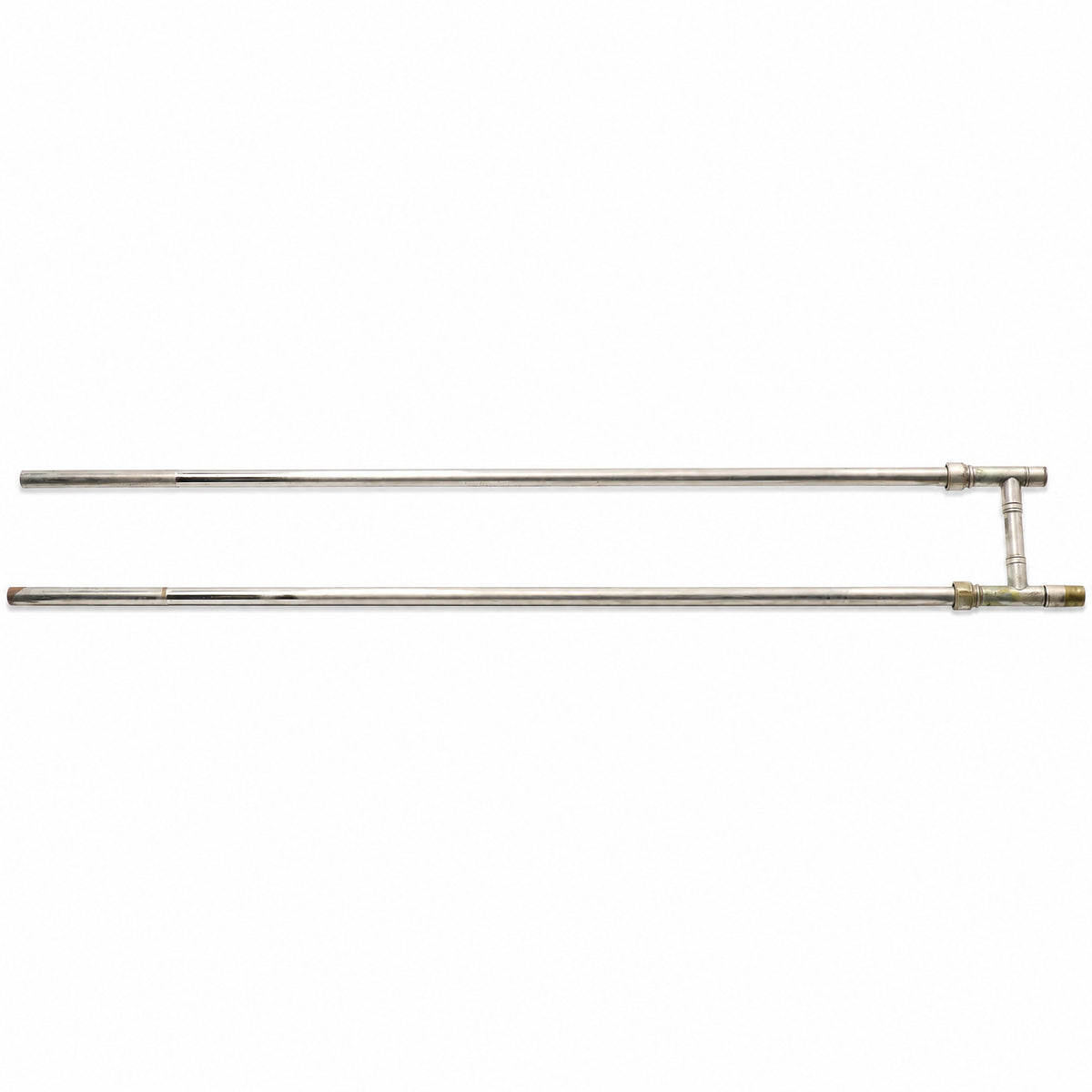 Cavalier Student Straight Tenor Trombone in Silver Plate RESTORATION PROJECT