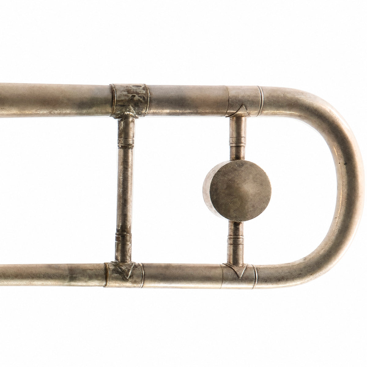 Cavalier Student Straight Tenor Trombone in Silver Plate RESTORATION PROJECT