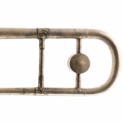 Cavalier Student Straight Tenor Trombone in Silver Plate RESTORATION PROJECT
