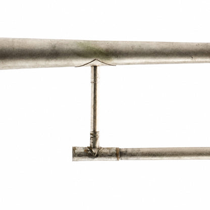 Cavalier Student Straight Tenor Trombone in Silver Plate RESTORATION PROJECT