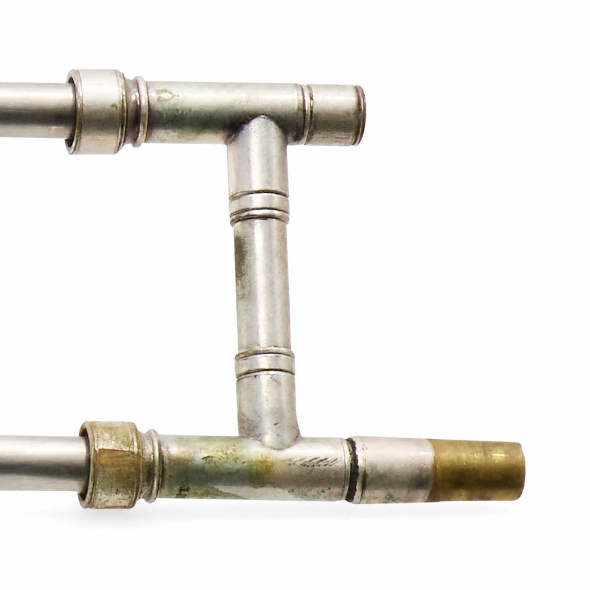 Cavalier Student Straight Tenor Trombone in Silver Plate RESTORATION PROJECT
