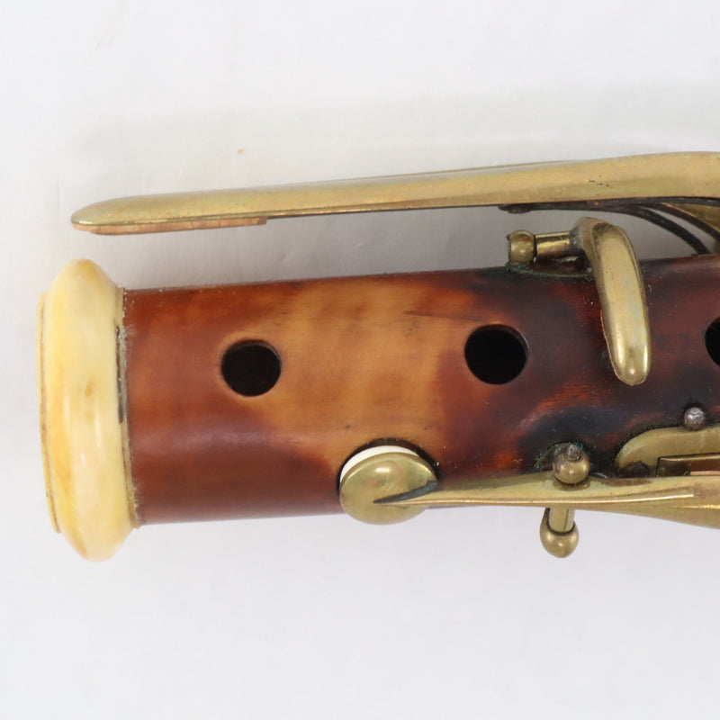 Charles Sax Clarinet in C Circa 1850 VERY RARE! HISTORIC COLLECTION- for sale at BrassAndWinds.com