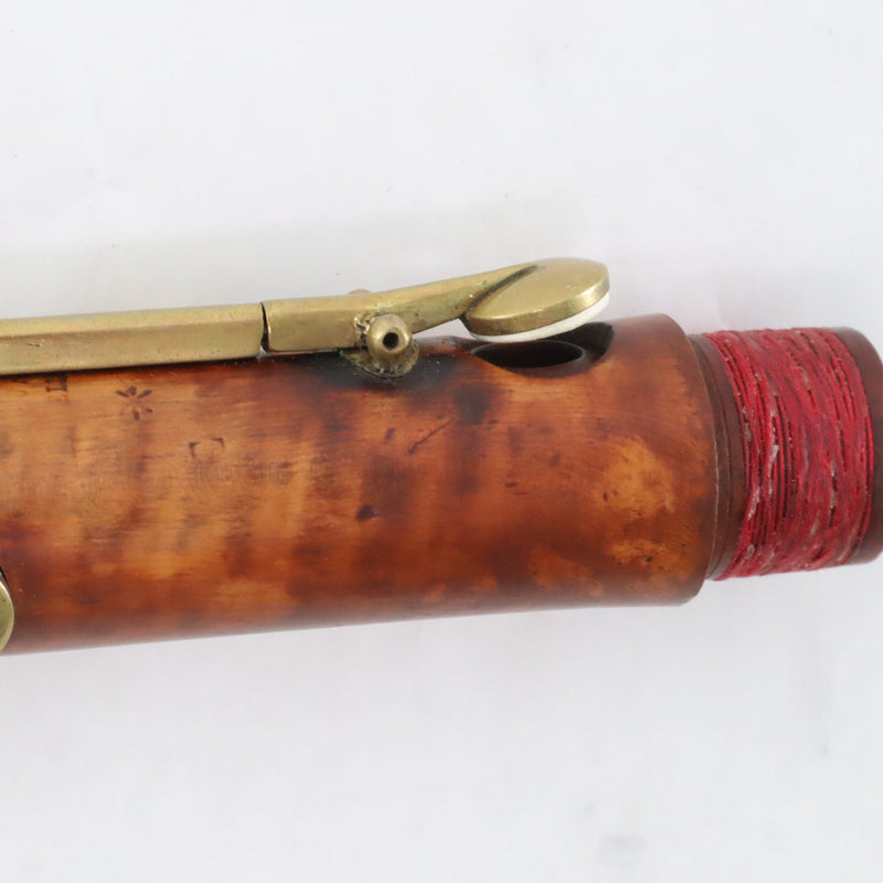 Charles Sax Clarinet in C Circa 1850 VERY RARE! HISTORIC COLLECTION- for sale at BrassAndWinds.com