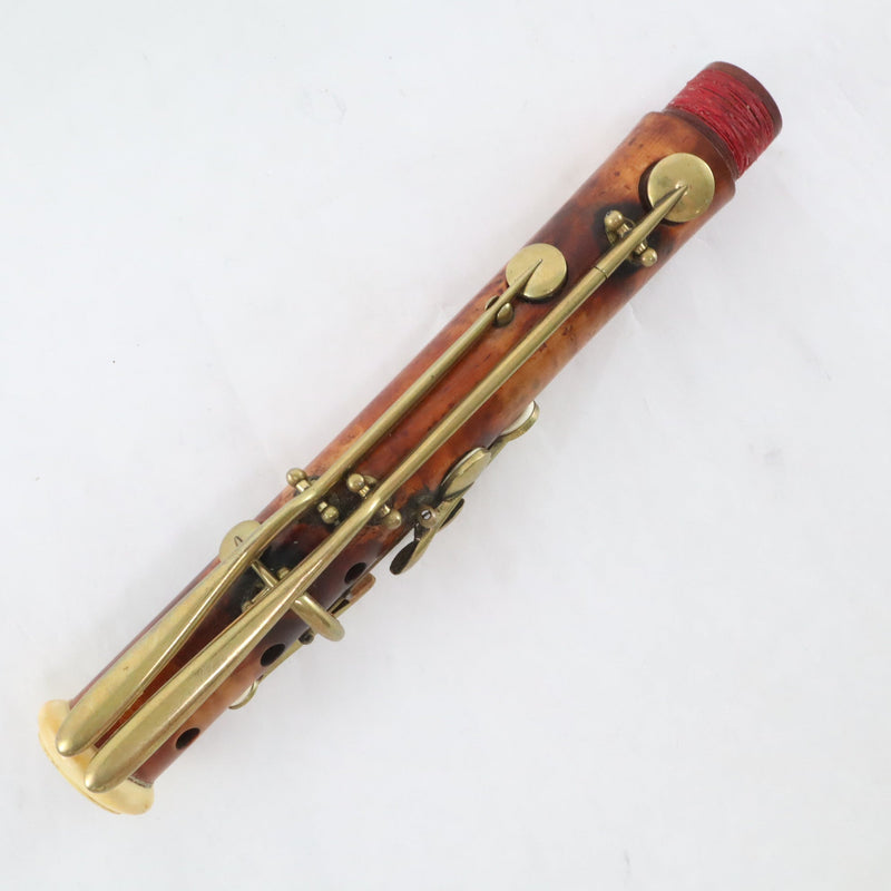 Charles Sax Clarinet in C Circa 1850 VERY RARE! HISTORIC COLLECTION- for sale at BrassAndWinds.com