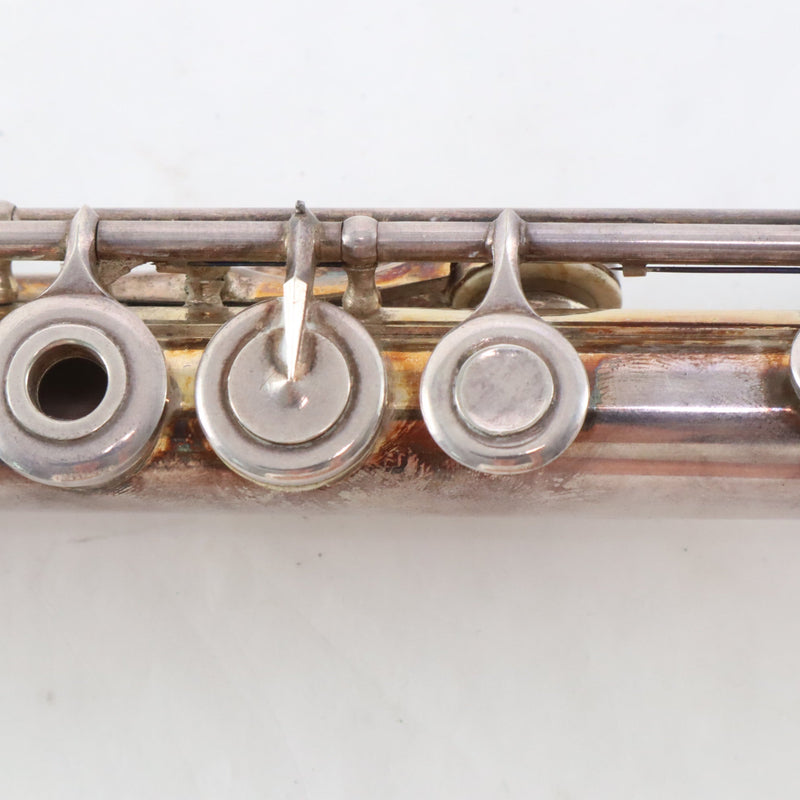 Claude Rive Solid Silver Handmade Flute SN 4997 HISTORIC COLLECTION- for sale at BrassAndWinds.com