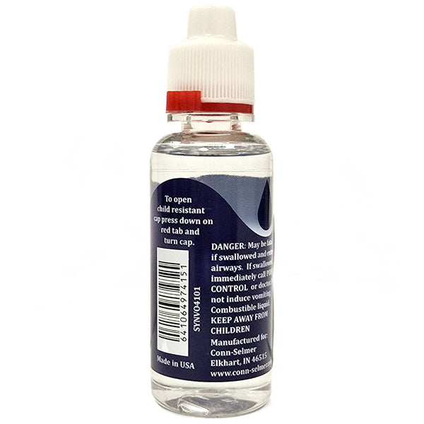 Conn Selmer SYNVO4101 Synthetic Piston Valve Oil (1.6 fl oz)- for sale at BrassAndWinds.com