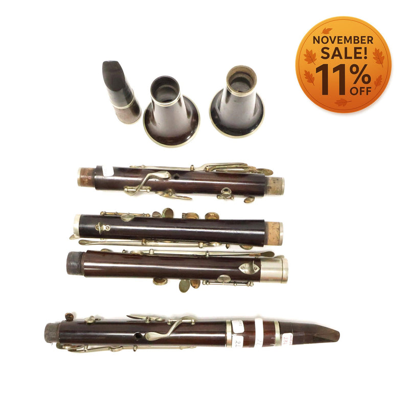 E Albert Bb/A Clarinet Set - Late 19th Century HISTORIC COLLECTION