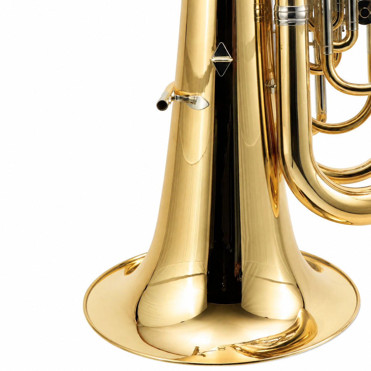 Eastman EBB825VG Professional 5/4 BBb Tuba in Gold Brass