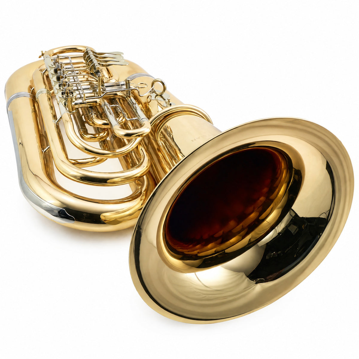 Eastman EBB825VG Professional 5/4 BBb Tuba in Gold Brass