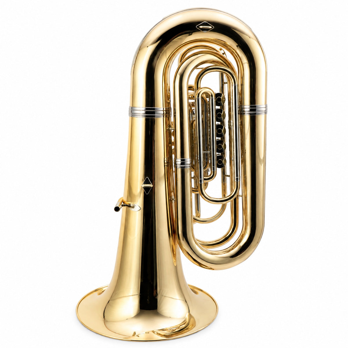Eastman EBB825VG Professional 5/4 BBb Tuba in Gold Brass