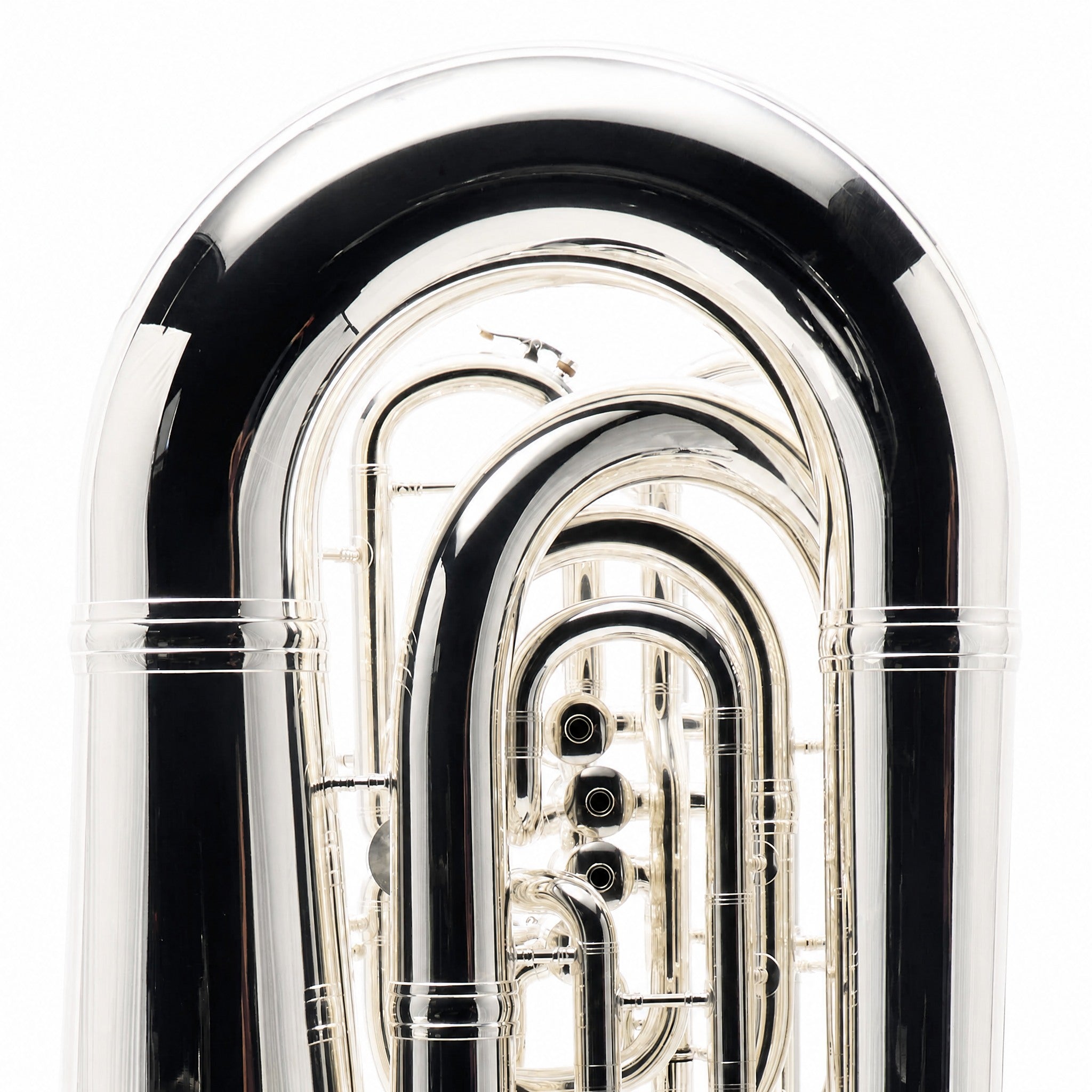 Eastman EBC832GBS Professional CC Tuba in Silver Plate