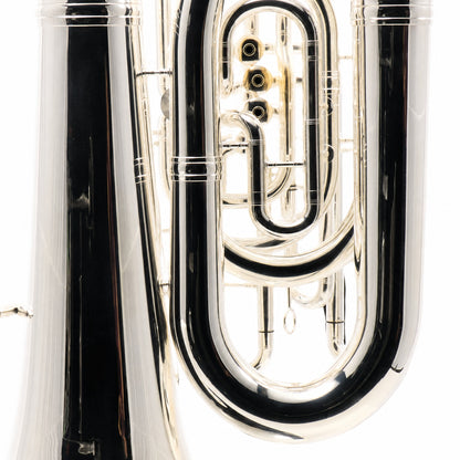 Eastman EBC832GBS Professional CC Tuba in Silver Plate