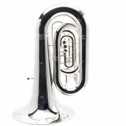 Eastman EBC832GBS Professional CC Tuba in Silver Plate