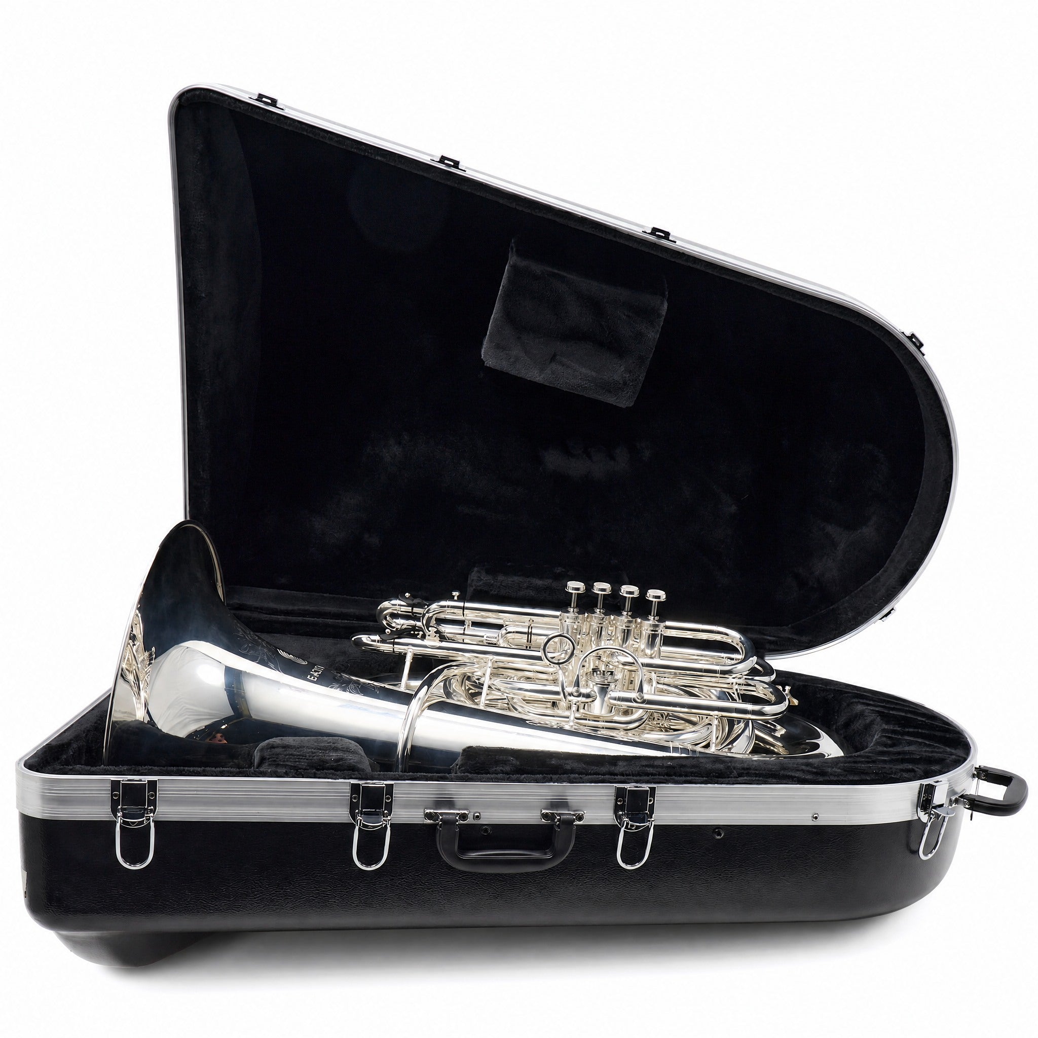 Eastman EBC832GBS Professional CC Tuba in Silver Plate