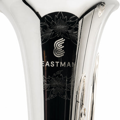 Eastman EBC832GBS Professional CC Tuba in Silver Plate