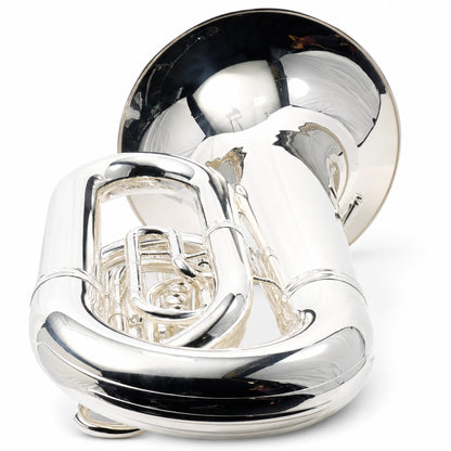 Eastman EBC832GBS Professional CC Tuba in Silver Plate
