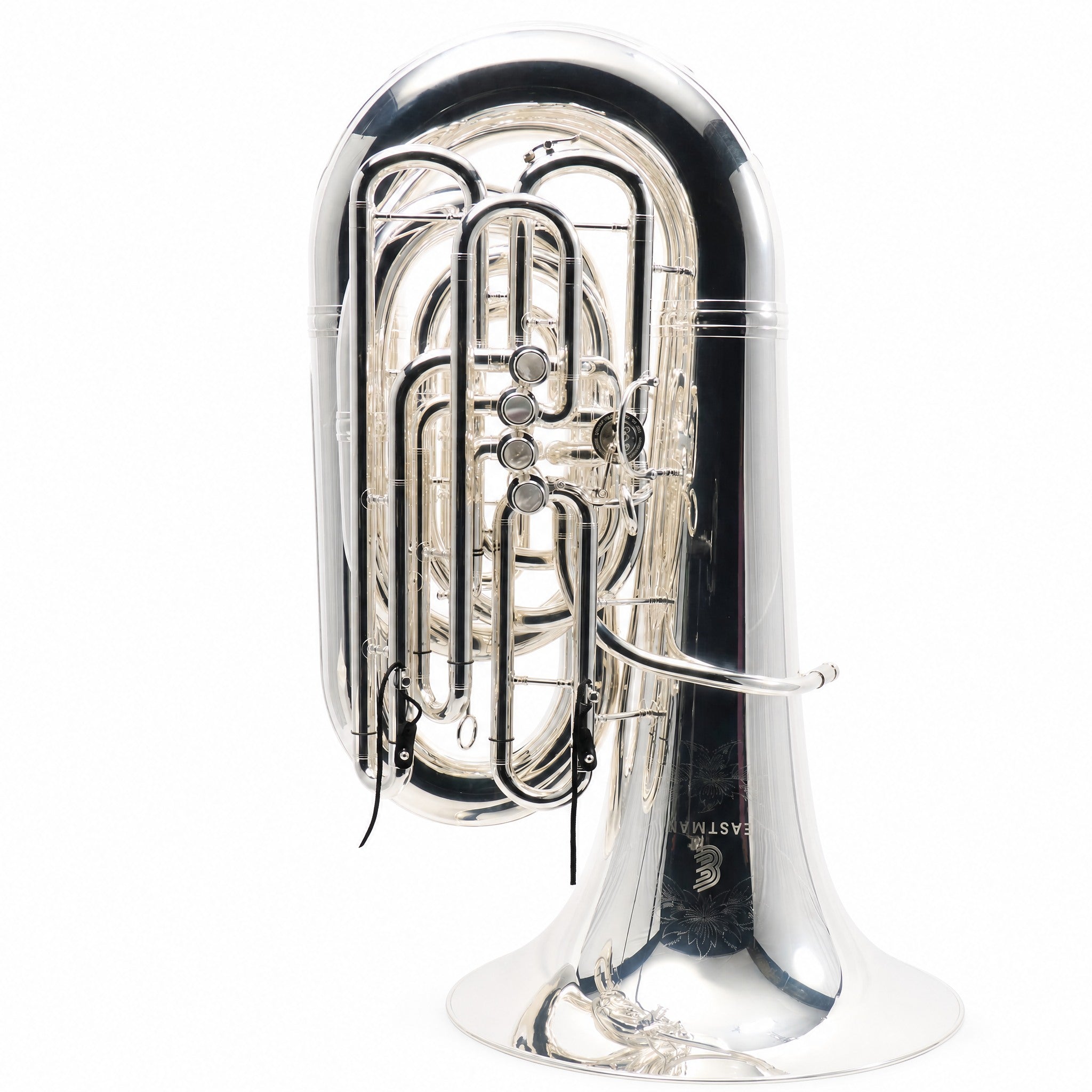 Eastman EBC832GBS Professional CC Tuba in Silver Plate