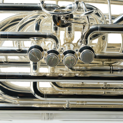 Eastman EBC834S Professional 5/4 CC Tuba in Silver Plate