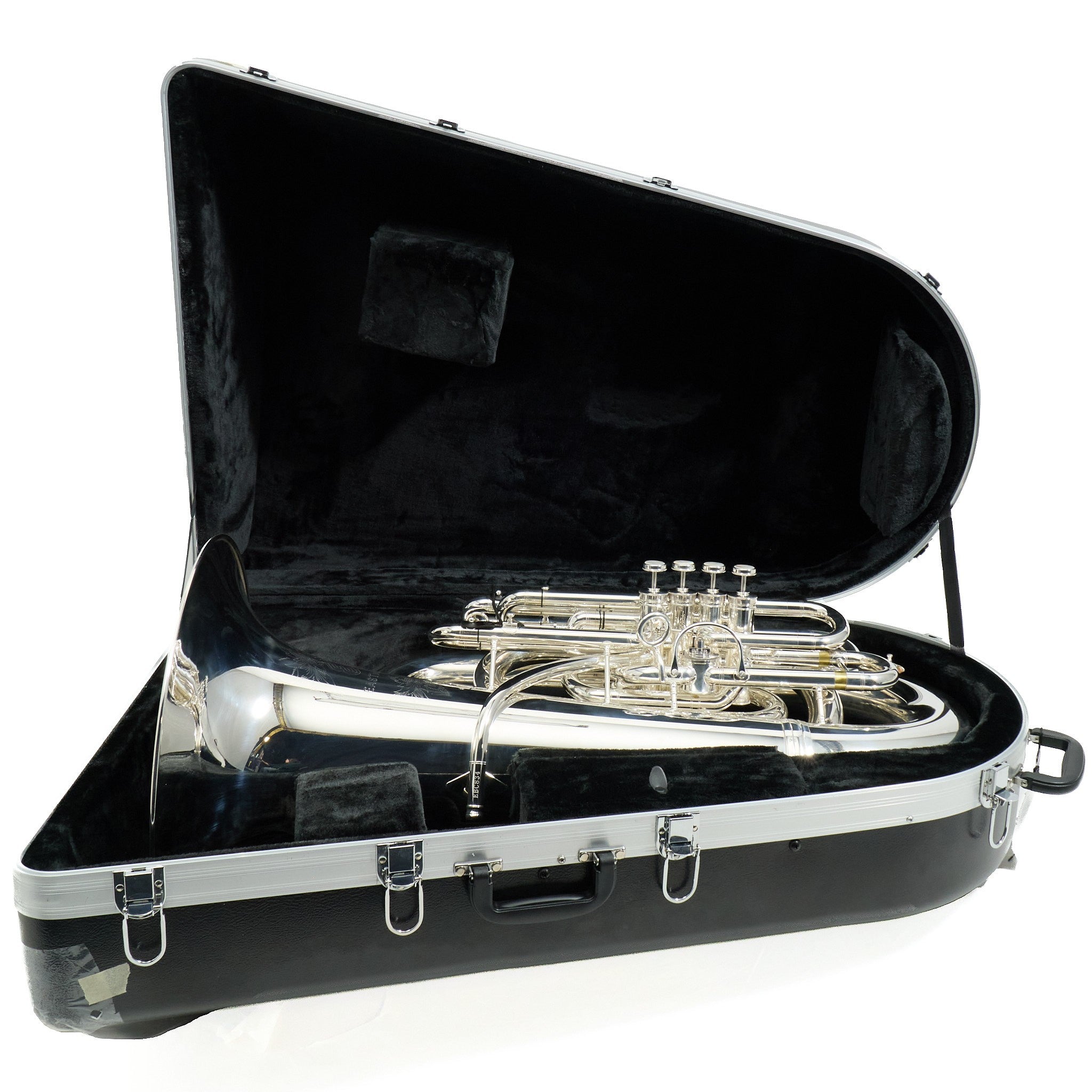 Eastman EBC834S Professional 5/4 CC Tuba in Silver Plate