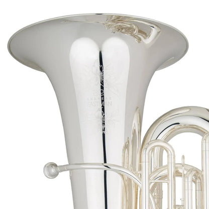Eastman EBC836S Professional 6/4 CC Tuba in Silver Plate