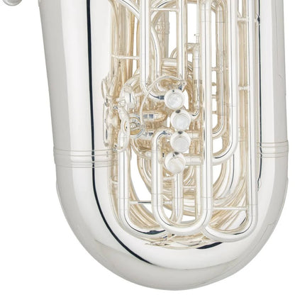 Eastman EBC836S Professional 6/4 CC Tuba in Silver Plate