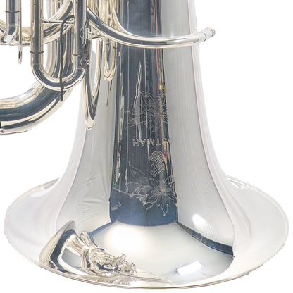 Eastman EBC836S Professional 6/4 CC Tuba in Silver Plate