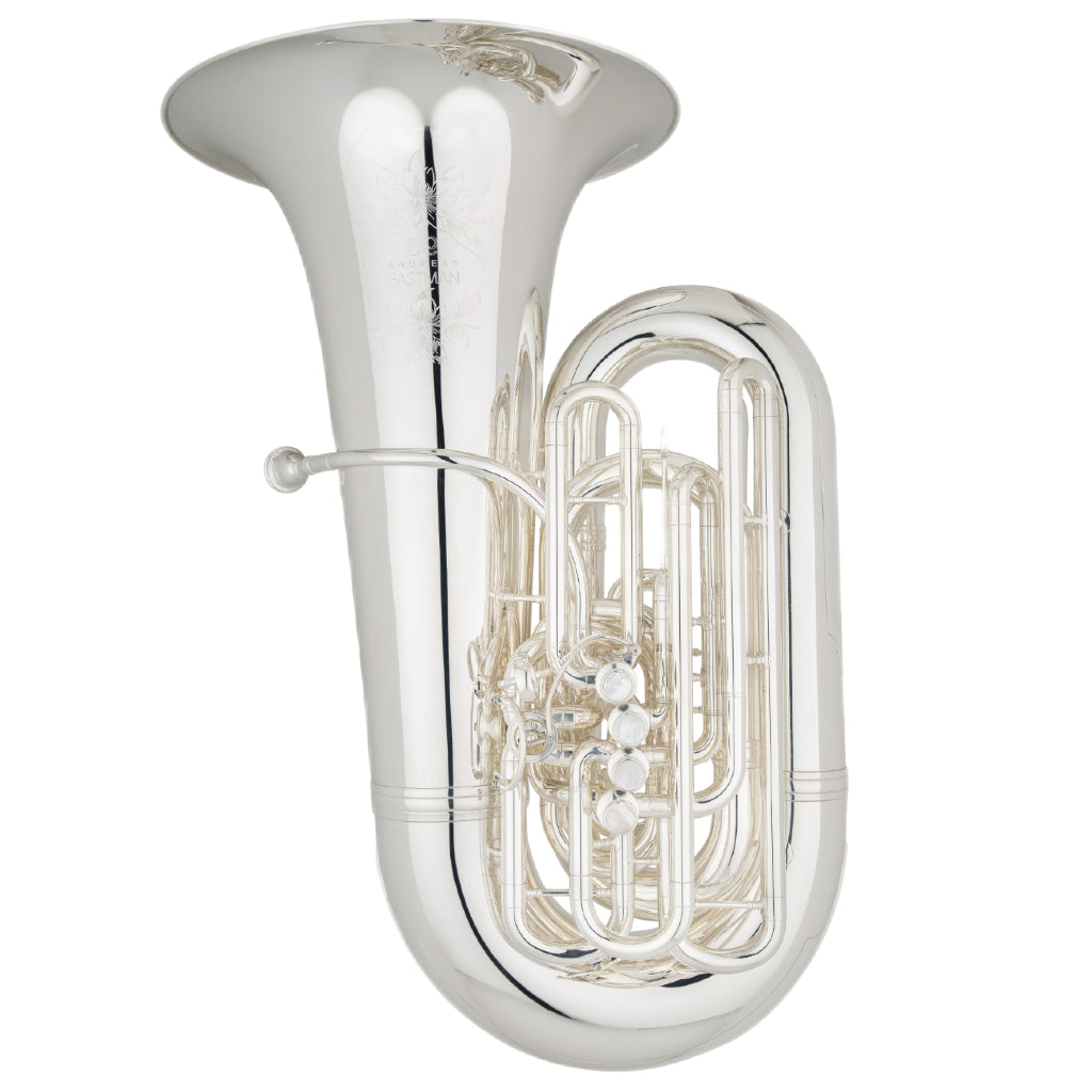 Eastman EBC836S Professional 6/4 CC Tuba in Silver Plate