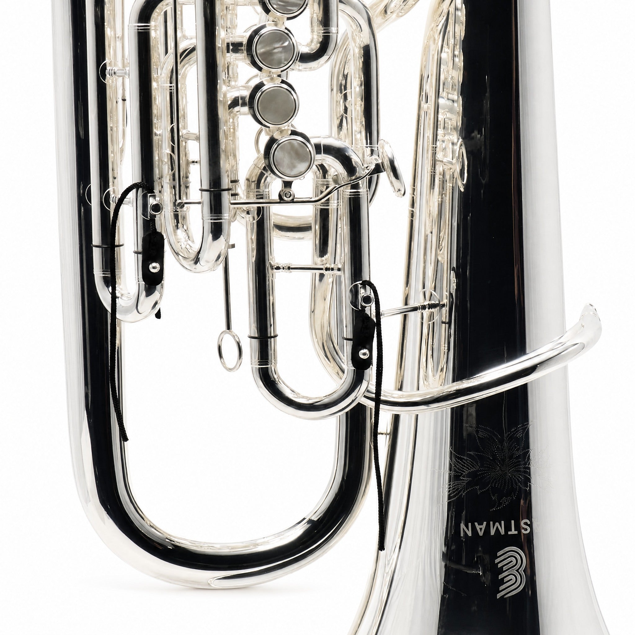 Eastman EBF862GBS Professional F Tuba in Silver Plate