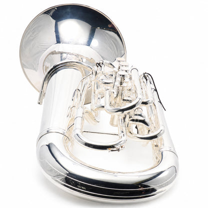 Eastman EBF862GBS Professional F Tuba in Silver Plate